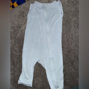 Kyte BABY light blue sleeveless romper